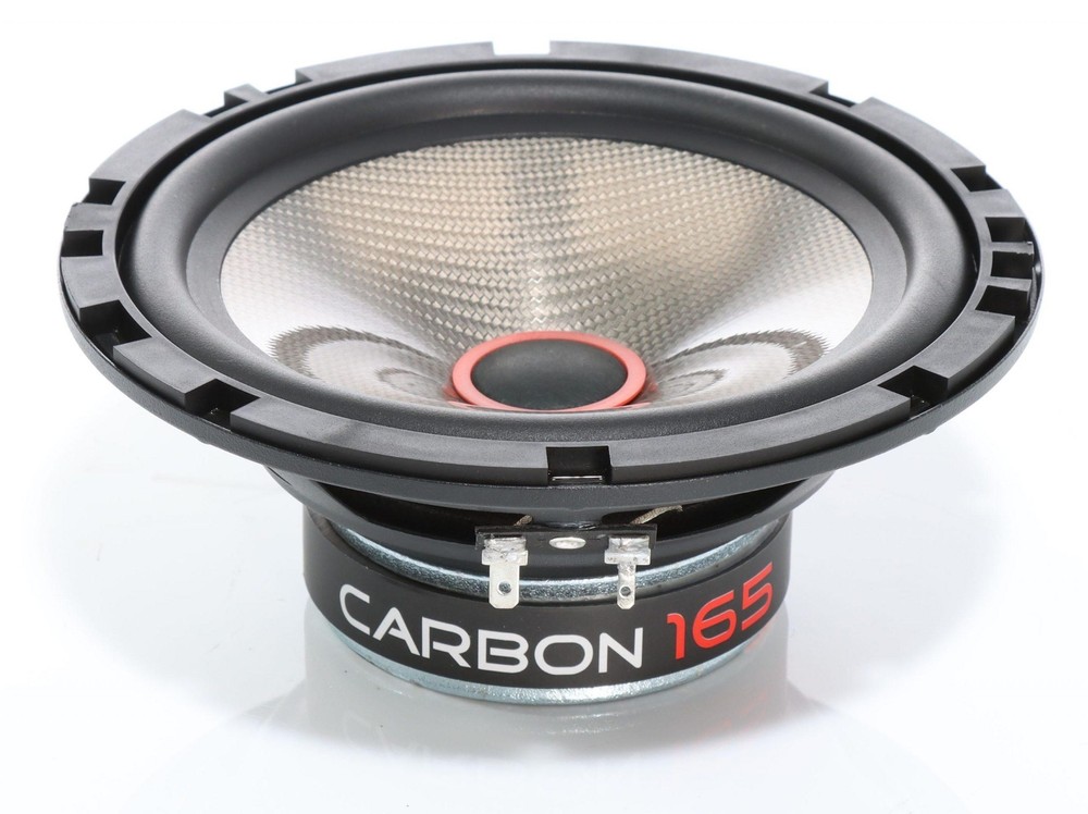 Audio System Carbon 165 Speaker Boxes Set Compatible for Audi A3 (8P) Front