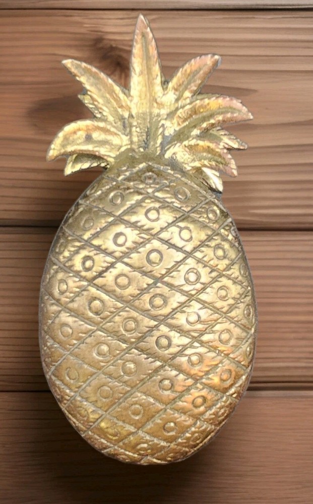 Solid Brass Pineapple Door Knocker  5.5" Long