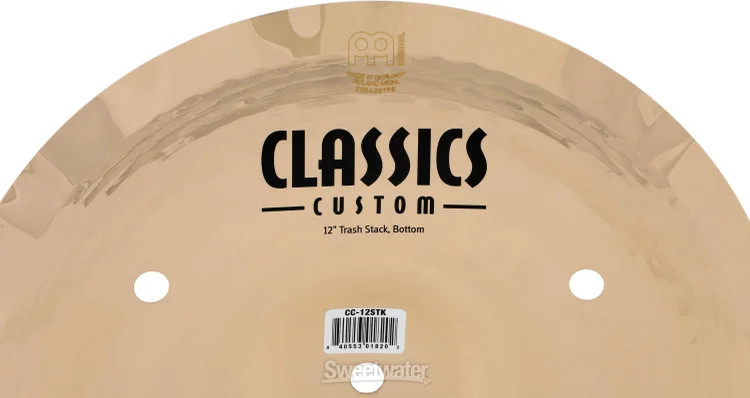 Meinl Cymbals Classics Custom Trash Stack - 12"