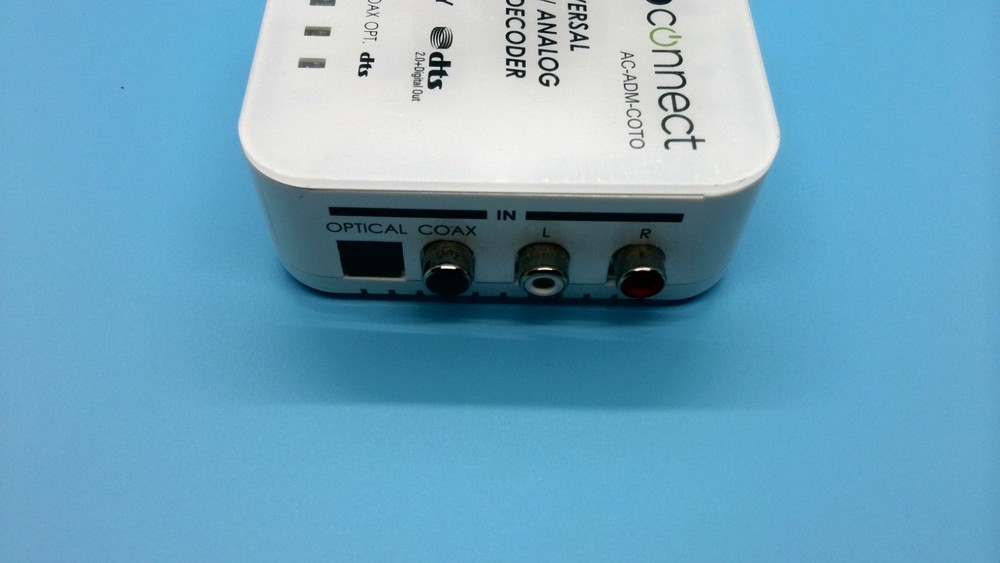 AV Pro AC-ADM-COTO Digital / Analog Audio Decoder With Power Supply