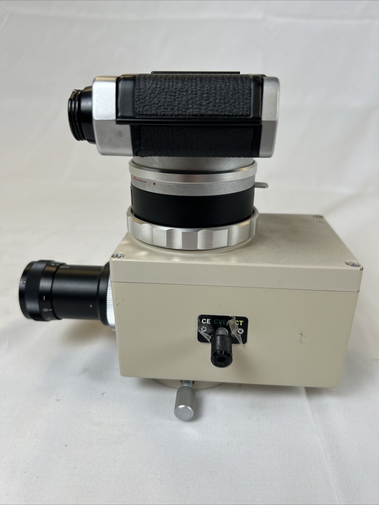 Vintage Olympus Microscope Camera And Adapter