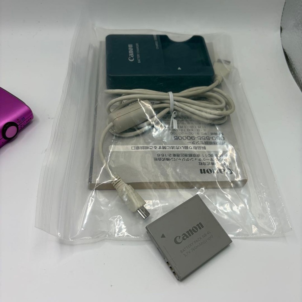 Canon IXY 610F Pink Digital Camera Tested WiFi Enabled Compact Model