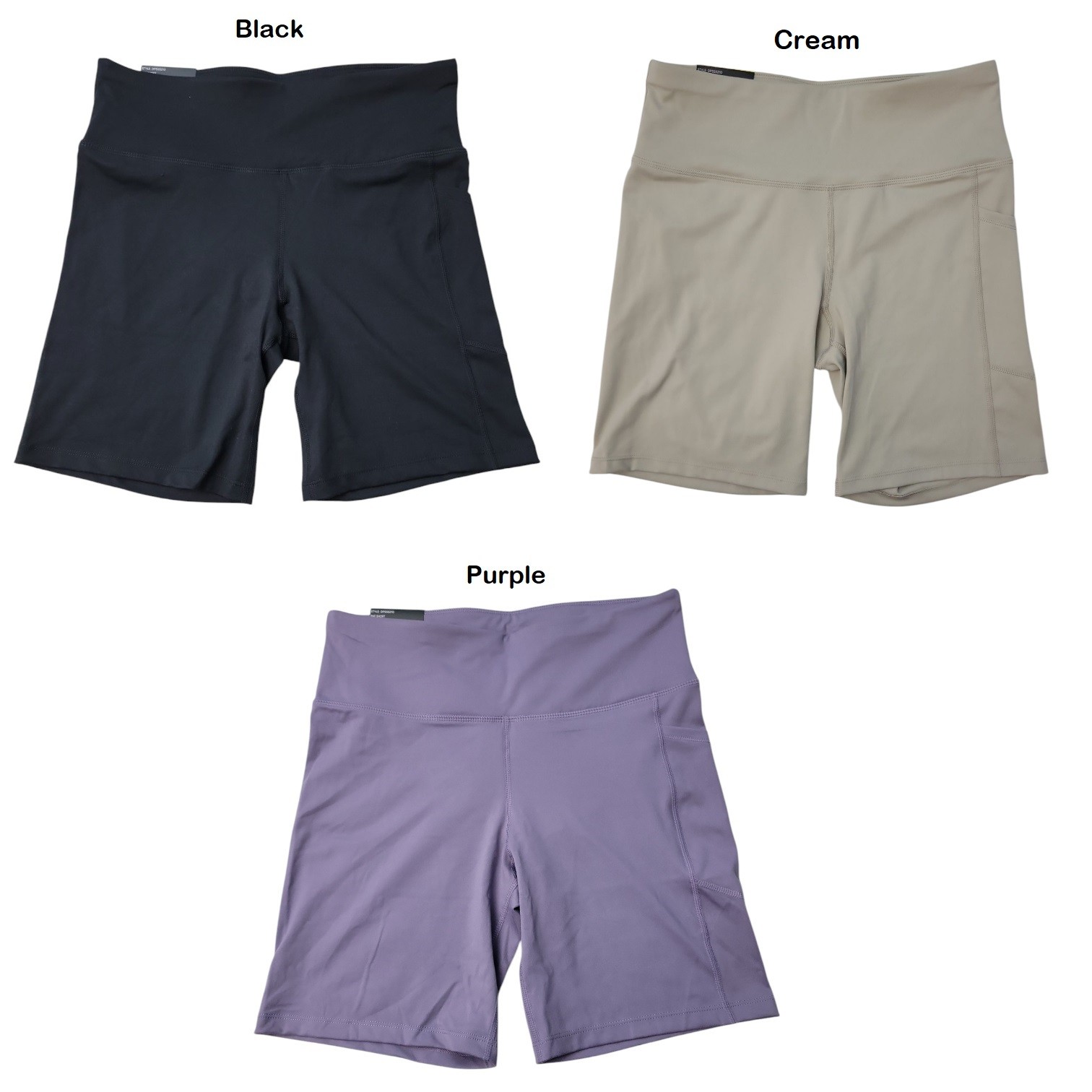 DKNY Women's Buttery Soft Lightweight Mid-Rise 7" Inseam Bike Short