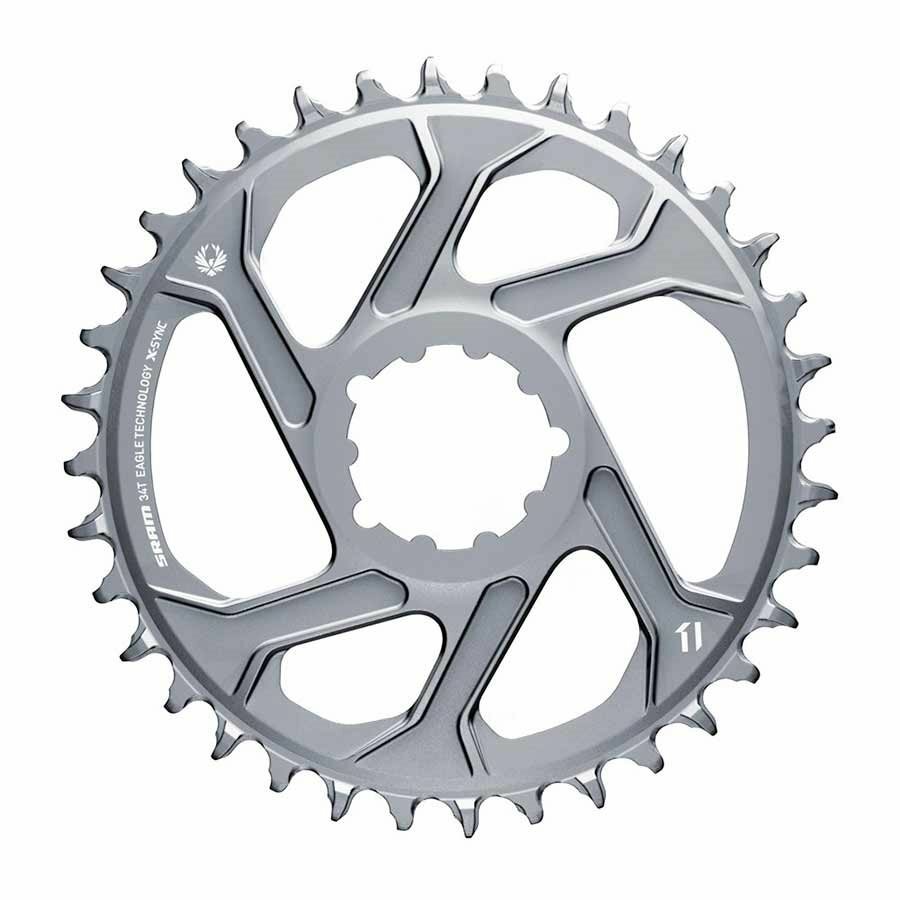 SRAM X-SYNC 2 X01 Eagle Polar Grey Chainring Teeth: 34 Speed: 12 Single