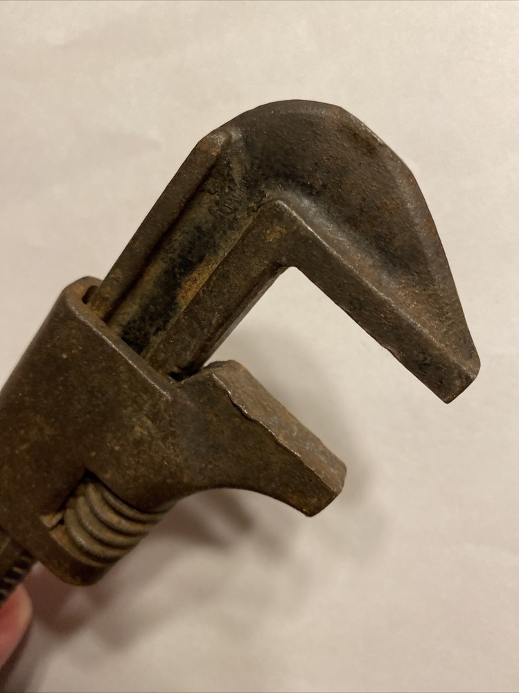 Vintage Moore Drop Forging Co. Monkey Wrench 9 1/4” Tool Springfield MA C8