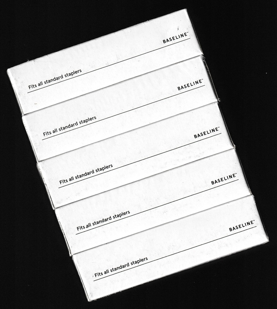 718103367875 BASELINE 25,000 STANDARD STAPLES