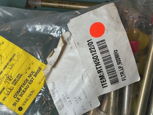 (1) NEW MICROLAB/FXR LOW PASS 900MHZ FILTER LB-B70