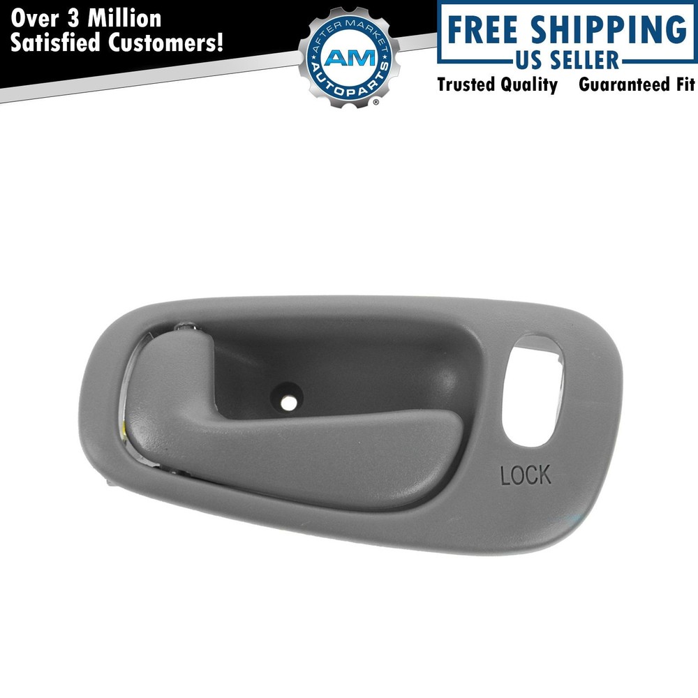 Inside Door Handle Light Gray Front Driver Side Left LH LF for Corolla Prizm NEW