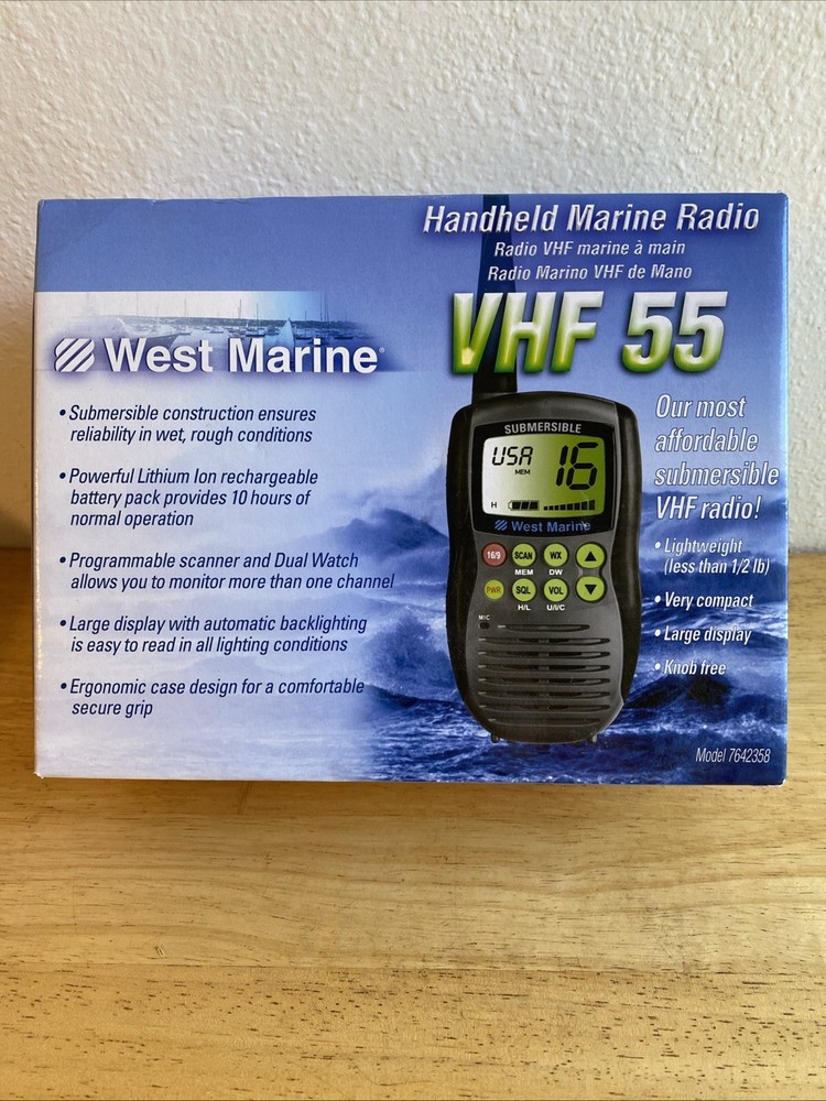 West Marine VHF 55 Open Box