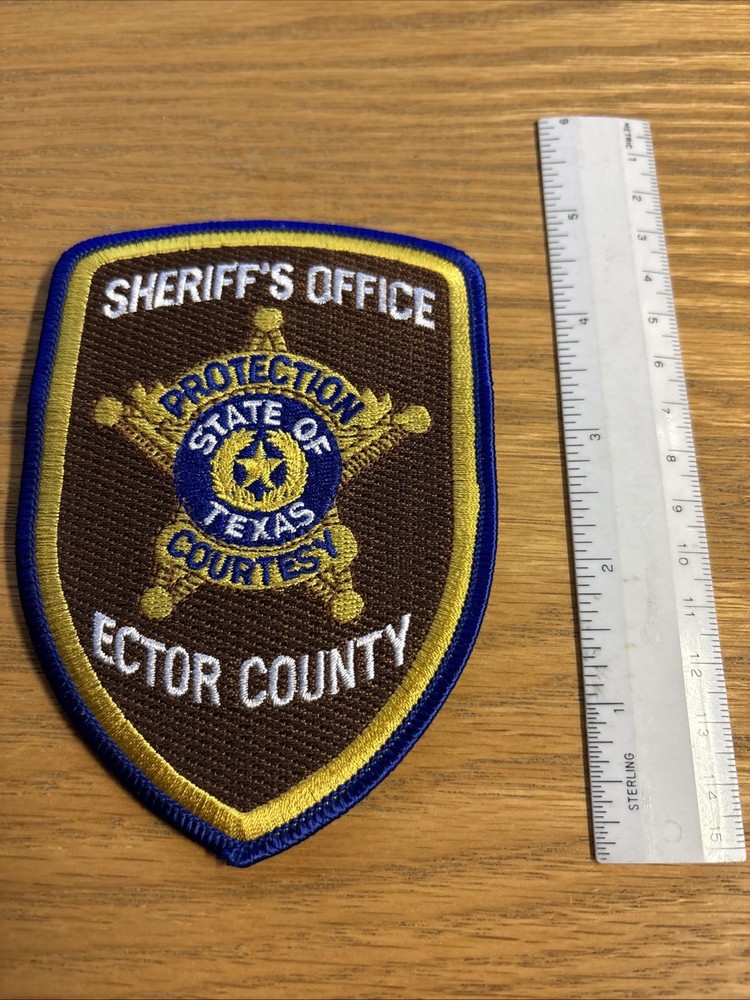 Ector County Texas Sheriff Patch