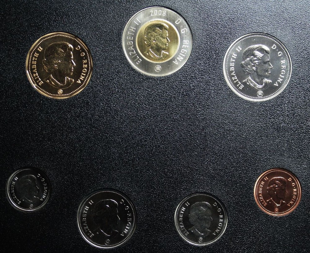 2008 CANADA SPECIMEN SET - COMMON EIDER DOLLAR