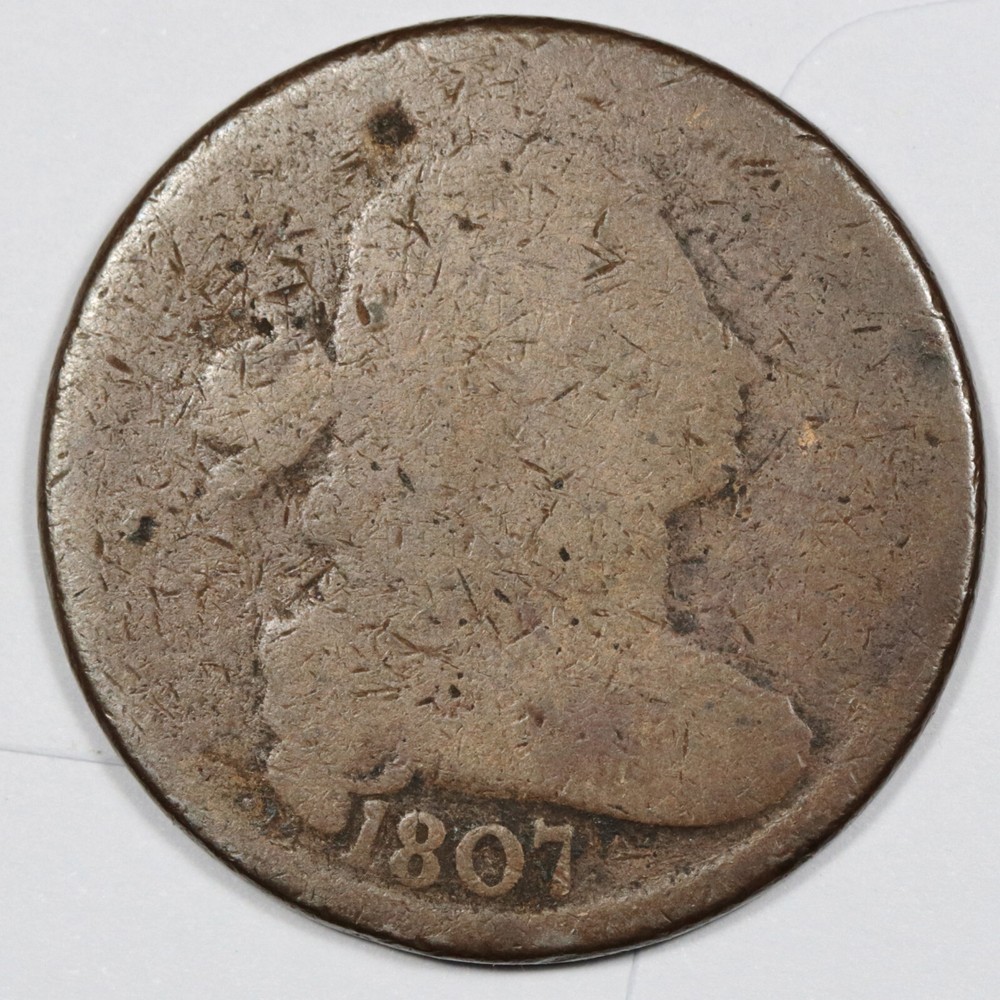 1807 Large Cent.  Circulated.  206155