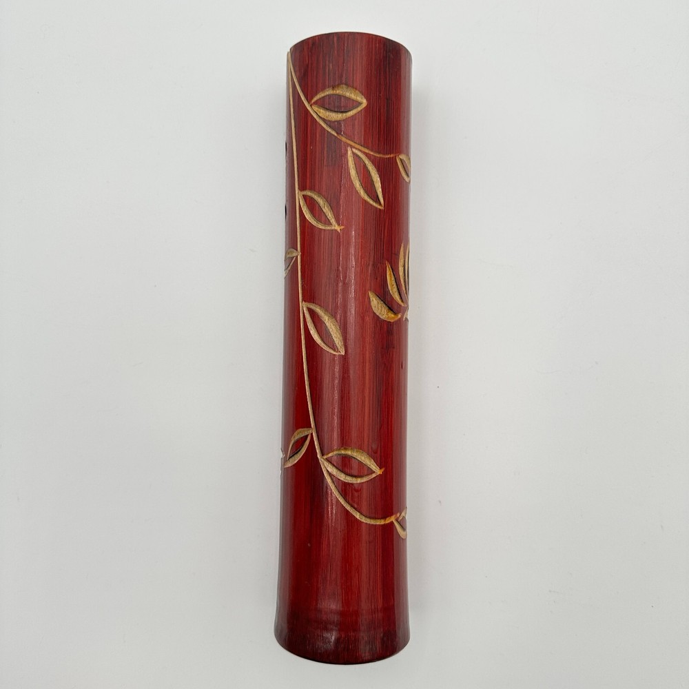 Bamboo Carved Incense Burner / Holder