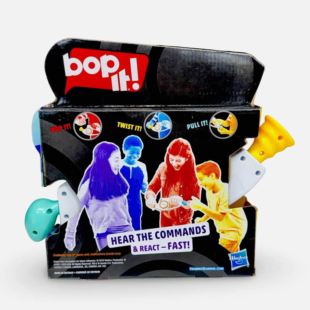 Bop It! Classic Game Hasbro New Open Box Twist Pull Electronic Toy