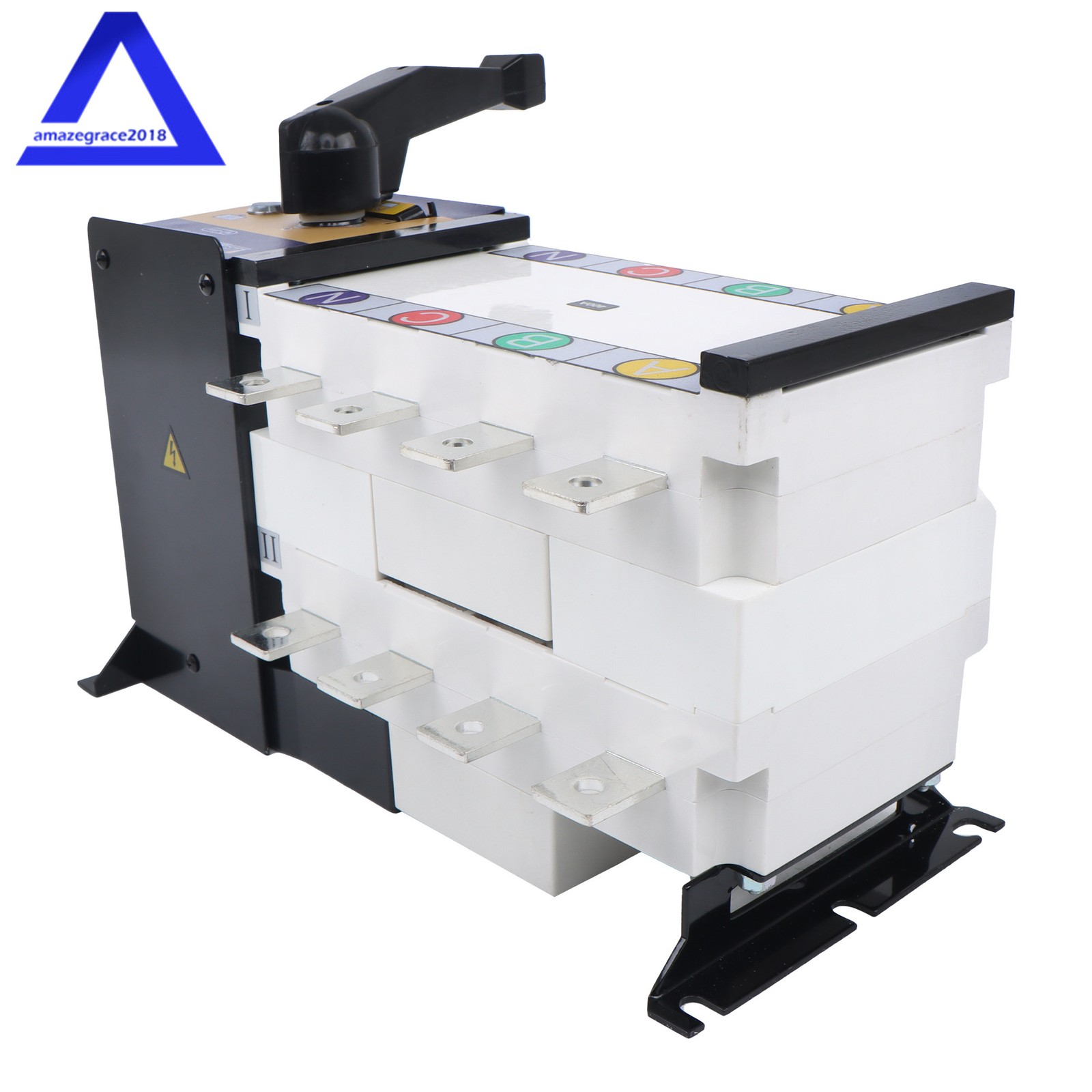 1PC Industrial Automatic Transfer Switch 400A 4P 110/220V Grid to AC Generator