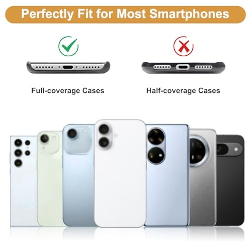 4 PCS Phone Tether Tab Phone Lanyard Patch with 360° Swivel Rotatable Without