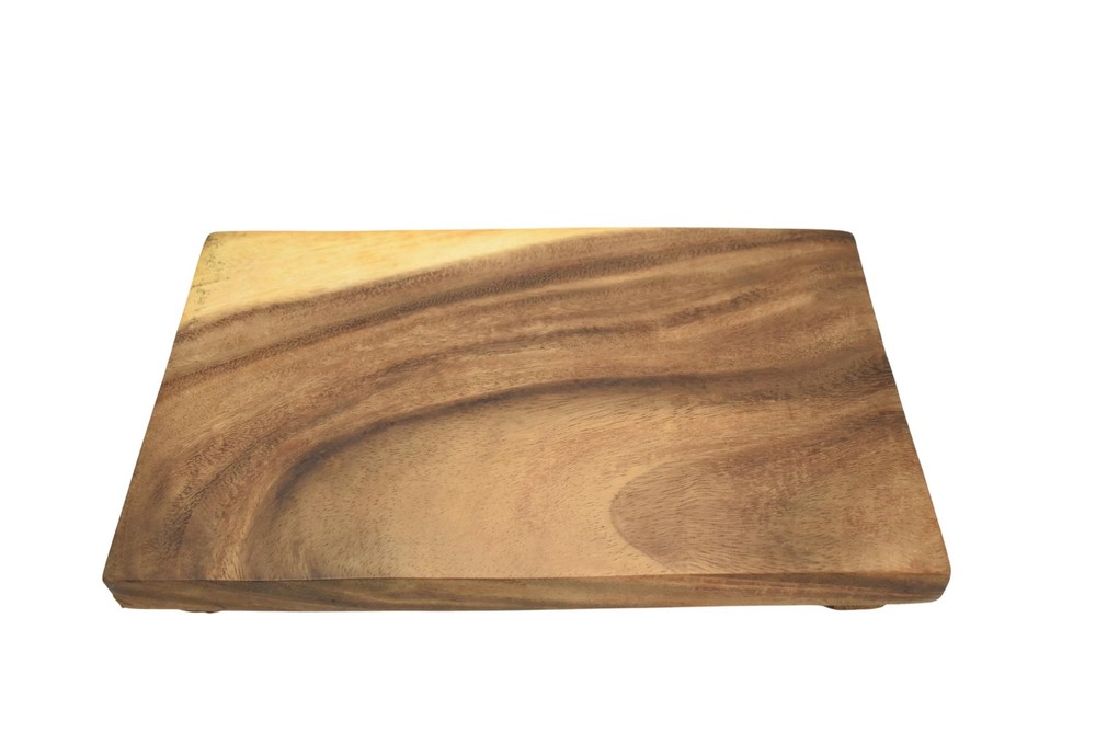 Twine Living Co Wood Serving Board Riser Rectangular Made In Thailand Kitchen