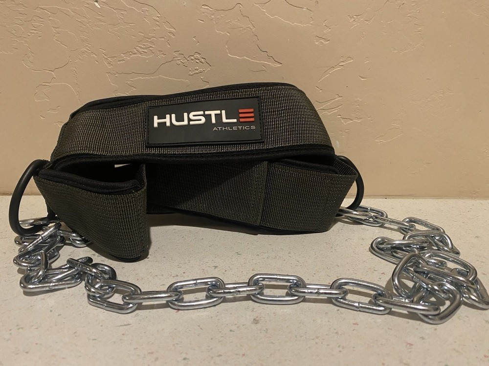 Head Neck Harness with Chain for Weight Lifting Training Adjustable Strap