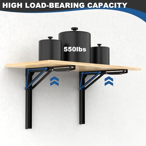 Wall Mounted Workbench with Pegboard, Folding Down Work Table Metal Pegboard