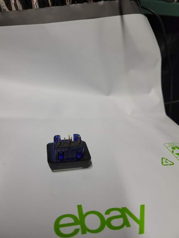 Bally Alpha Play 5 Lines Button Rectangular 32mm x 26mm 5E4 Cherry