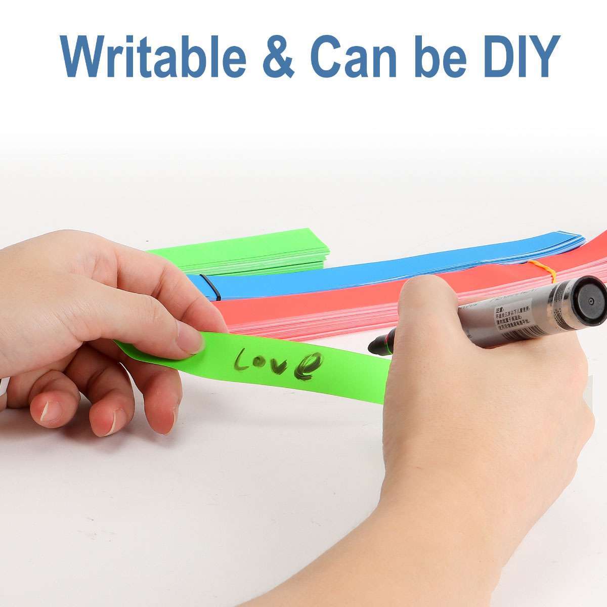 100Pcs Paper Wristbands for Events Neon Color Wrist Bands Concert Multicolor USA