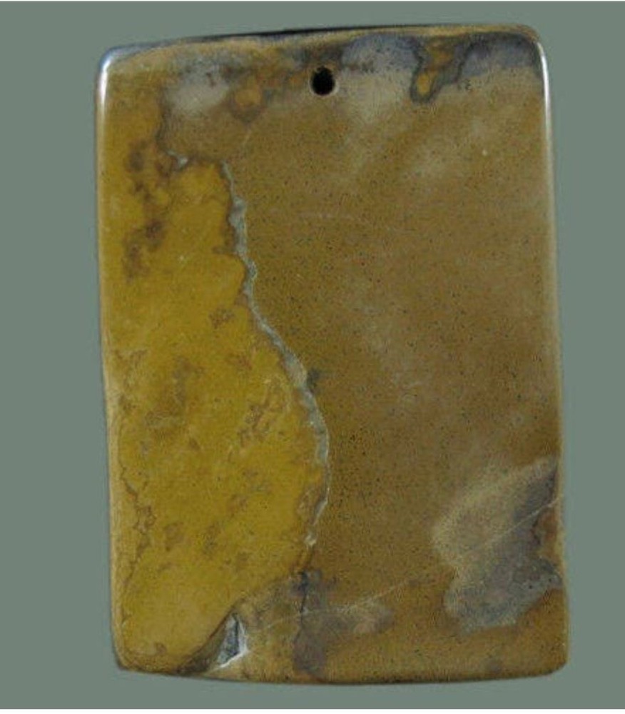 Carved Sailboad Tigereye Pendant