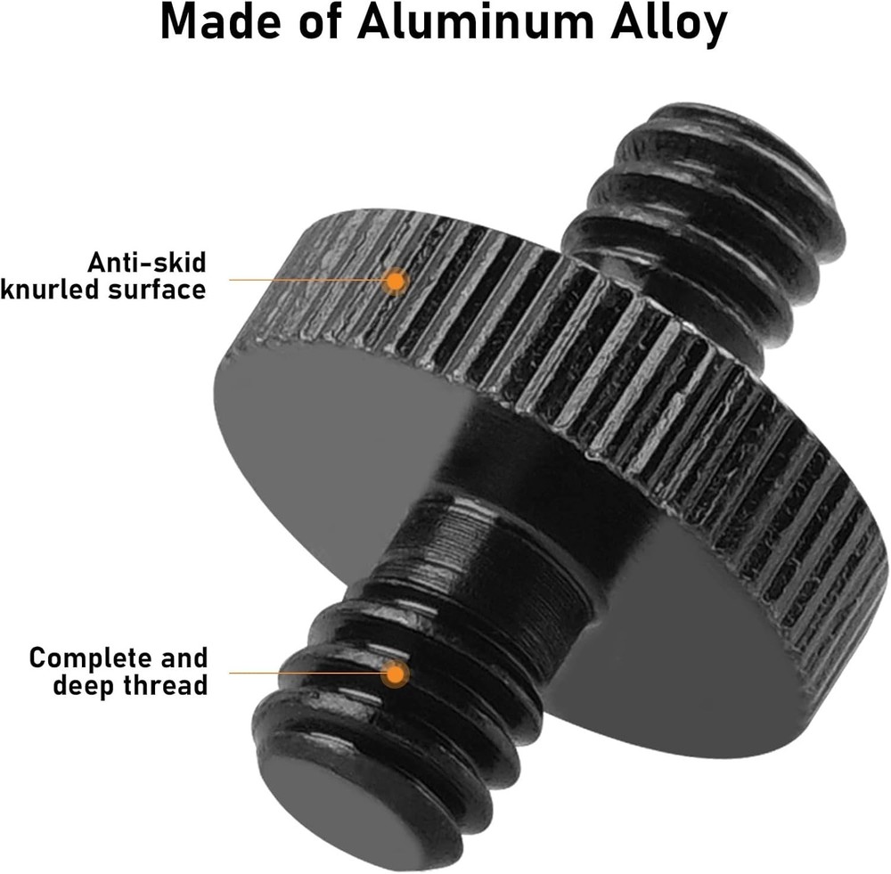 Precision 1/4" Camera Screw Adapter Set – Ensure Steady Mounting anywhere