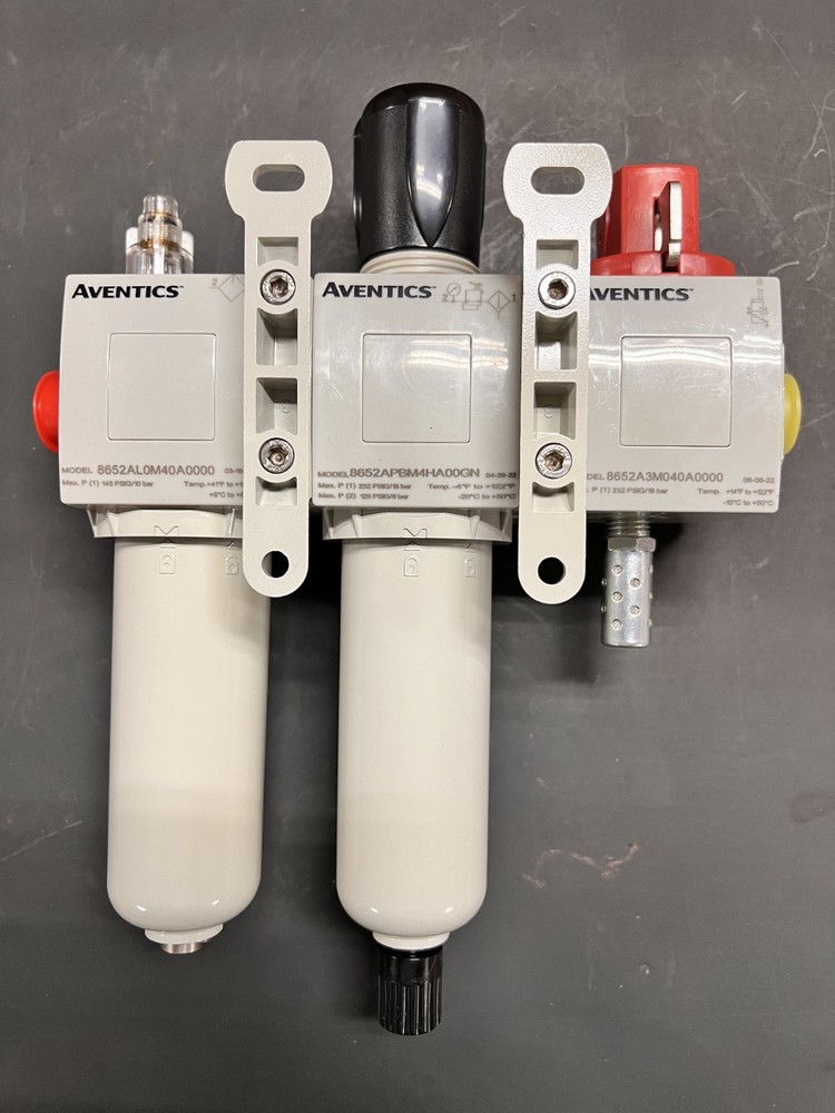 AVENTICS Air Regulator - Filter - Oiler - Shut off Assembly