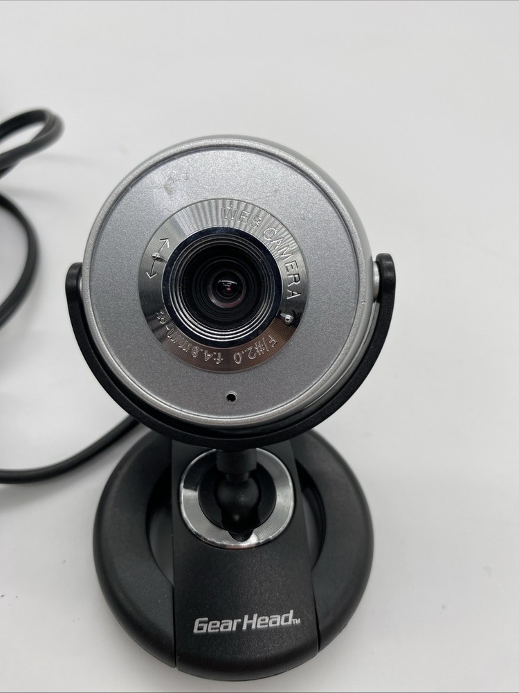 Gear Head Web Camera F/#2.0 USB Wired