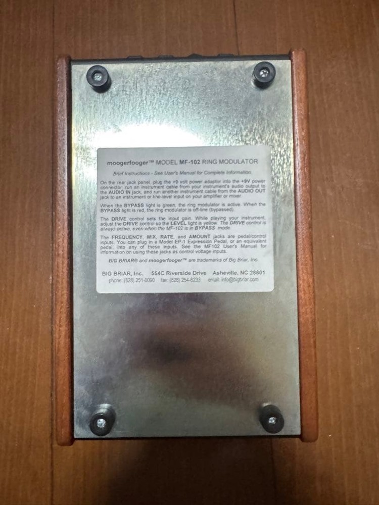 moogerfooger MF-102 Ring Modulator