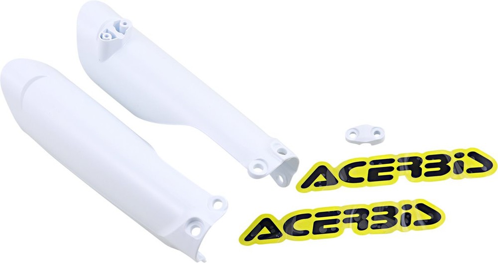 Acerbis White Lower Fork Covers (2791516811)
