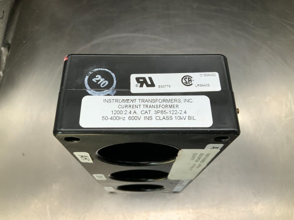 Instrument Transformers Inc 3P85-122-2.4 Current Transformer