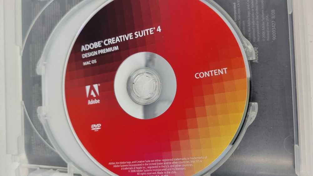 Adobe Creative Suite 4 Design Premium for MAC OS with Serial Number
