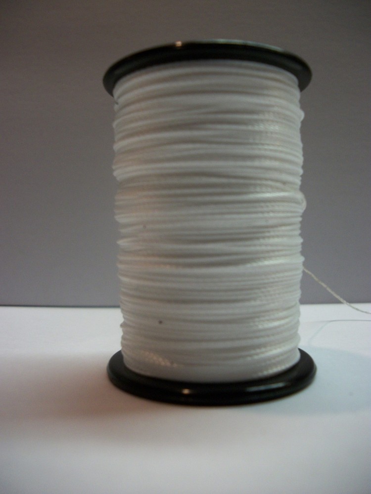 White BCY 3D Archery Bow String Serving