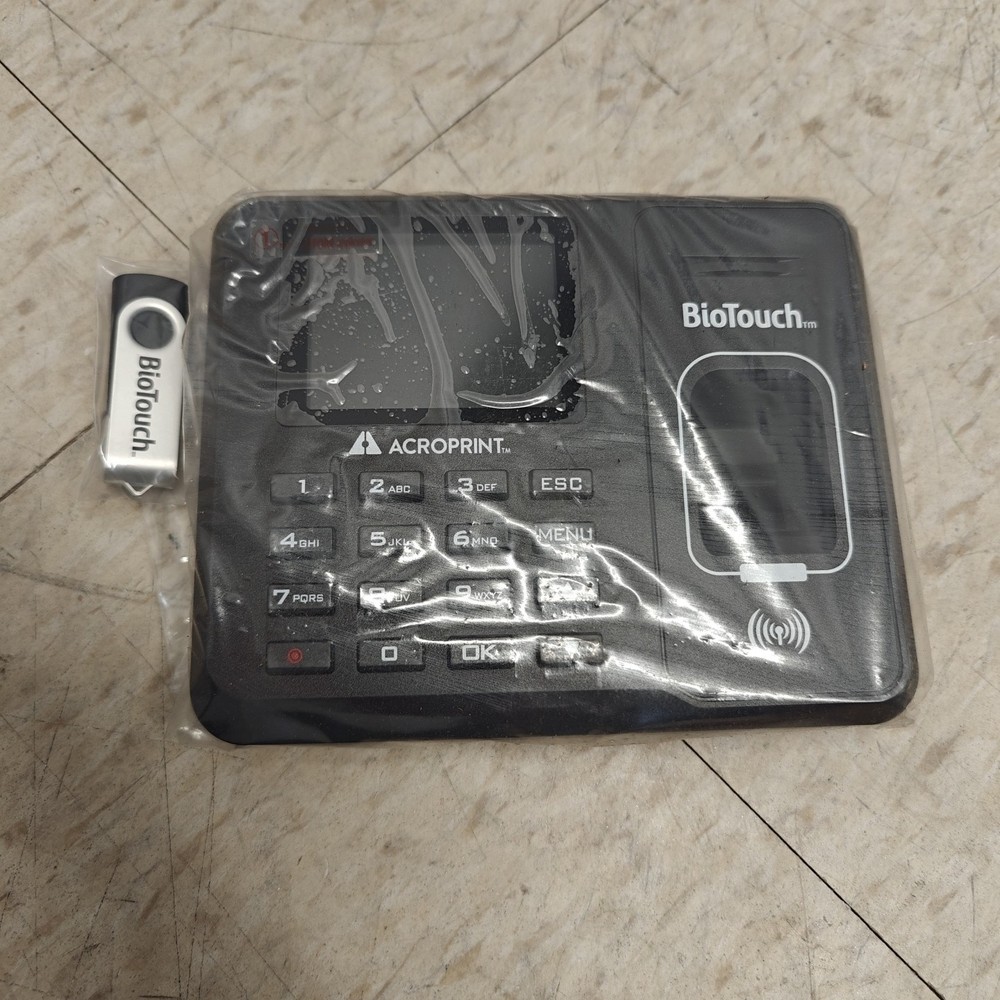 Acroprint 010276000 BioTouch Time Clock