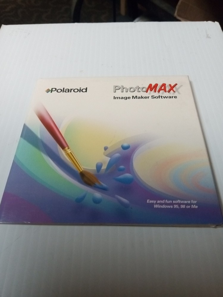 Polaroid Photo Max Image maker Software dvd