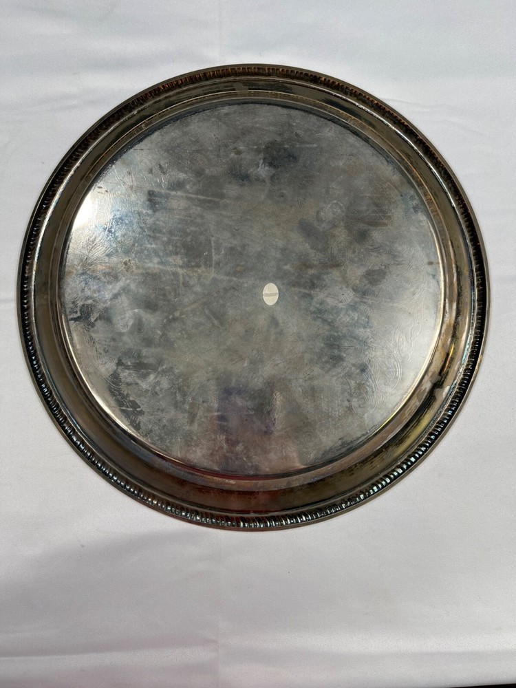 Antique Silver Plated Tea Set SKU 7380