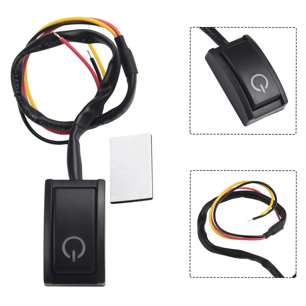 Car Kit Kit Button Switch Button Switch Plastic Double Sided Tape