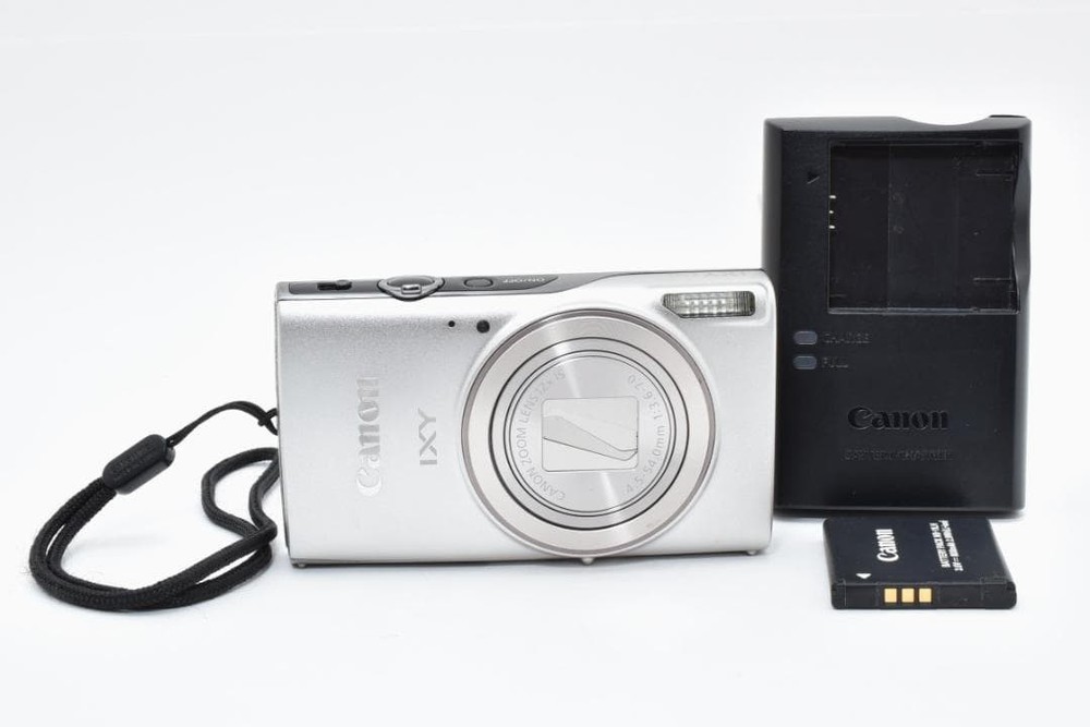Canon IXY 650 Silver Compact Digital Camera Tested Good Condition