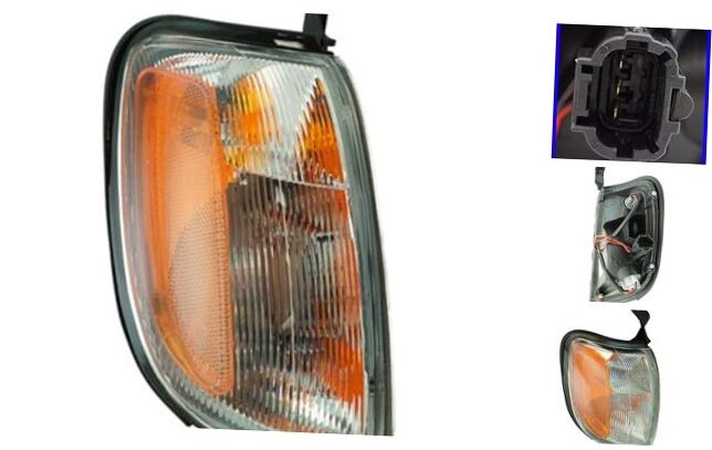 Passenger Side Corner Light Assembly Compatible with 1998-2000 Frontier 2000