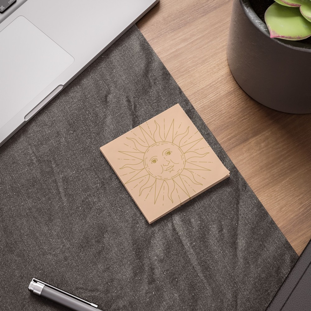 Celestial Sun Post-it® Note Pads