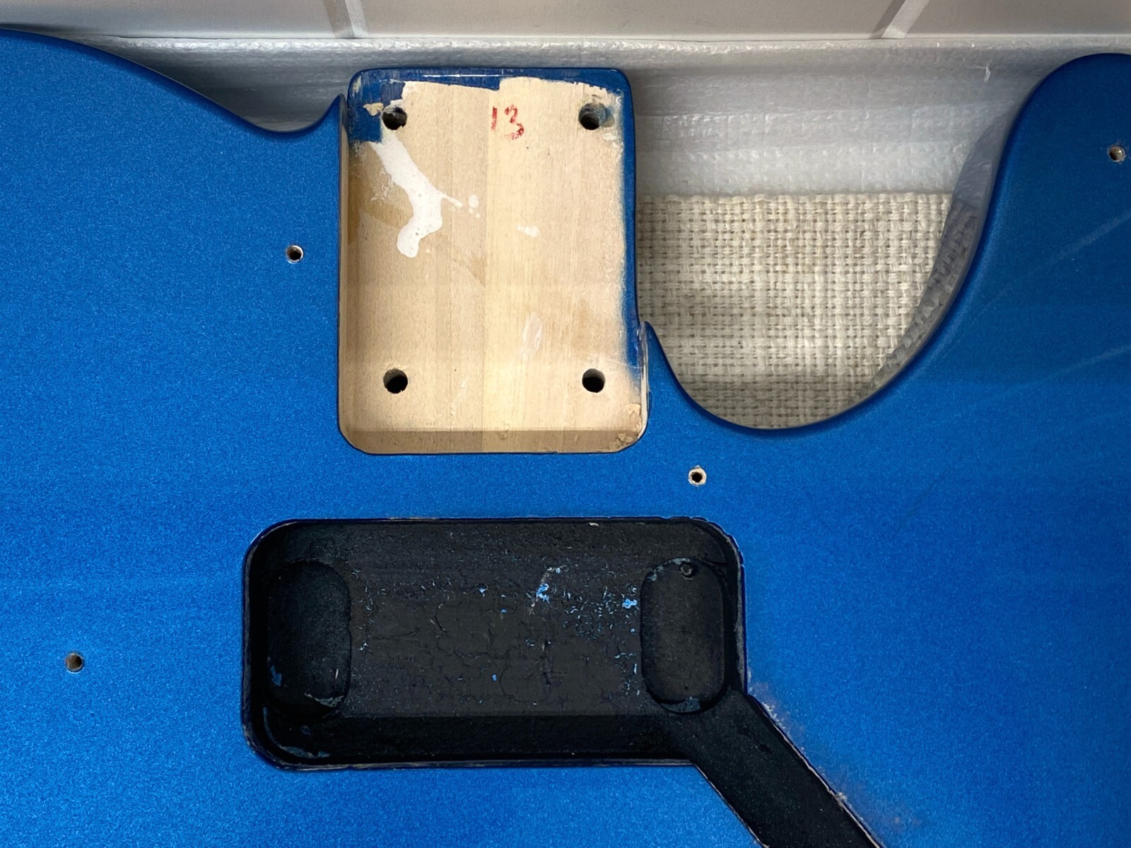 OEM Fender Squier TELE BODY LAKE PLACID BLUE Electric Guitar Telecaster