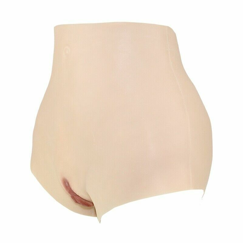 1xSilicone Crossdresser Panty Hip Shaping Pant Fake Vagina Panties Enhancer Pa7B