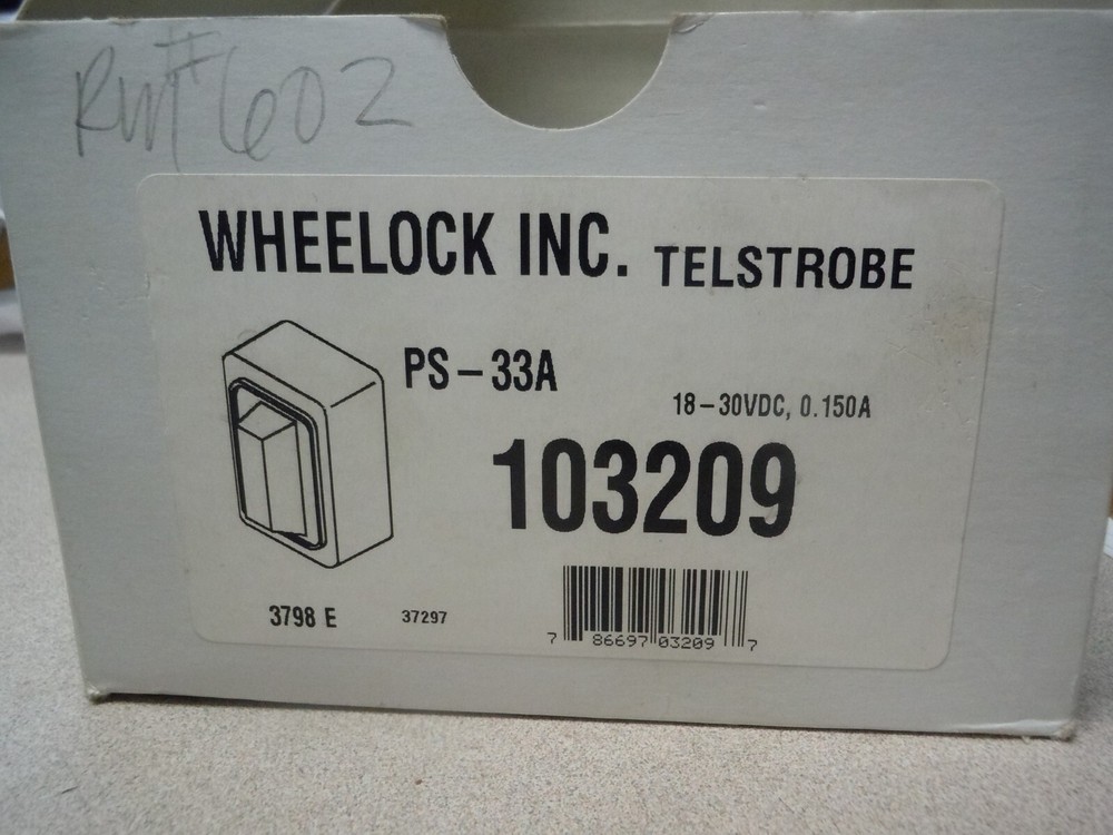 WHEELOCK PS-33A