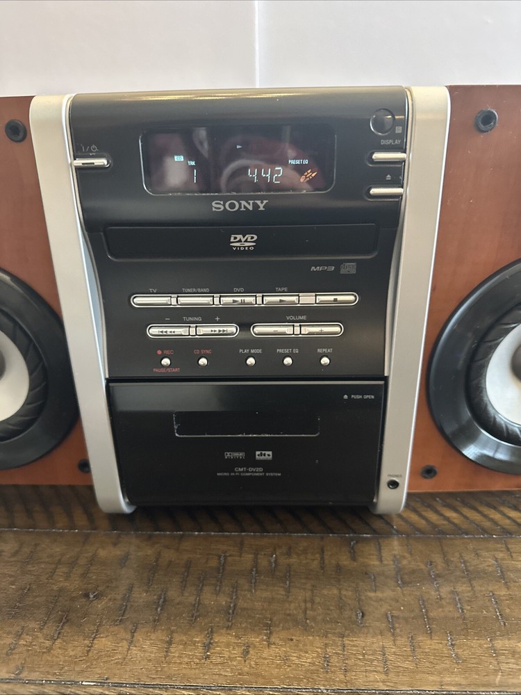 Sony CMT-DV2D DVD Micro Component System with Remote