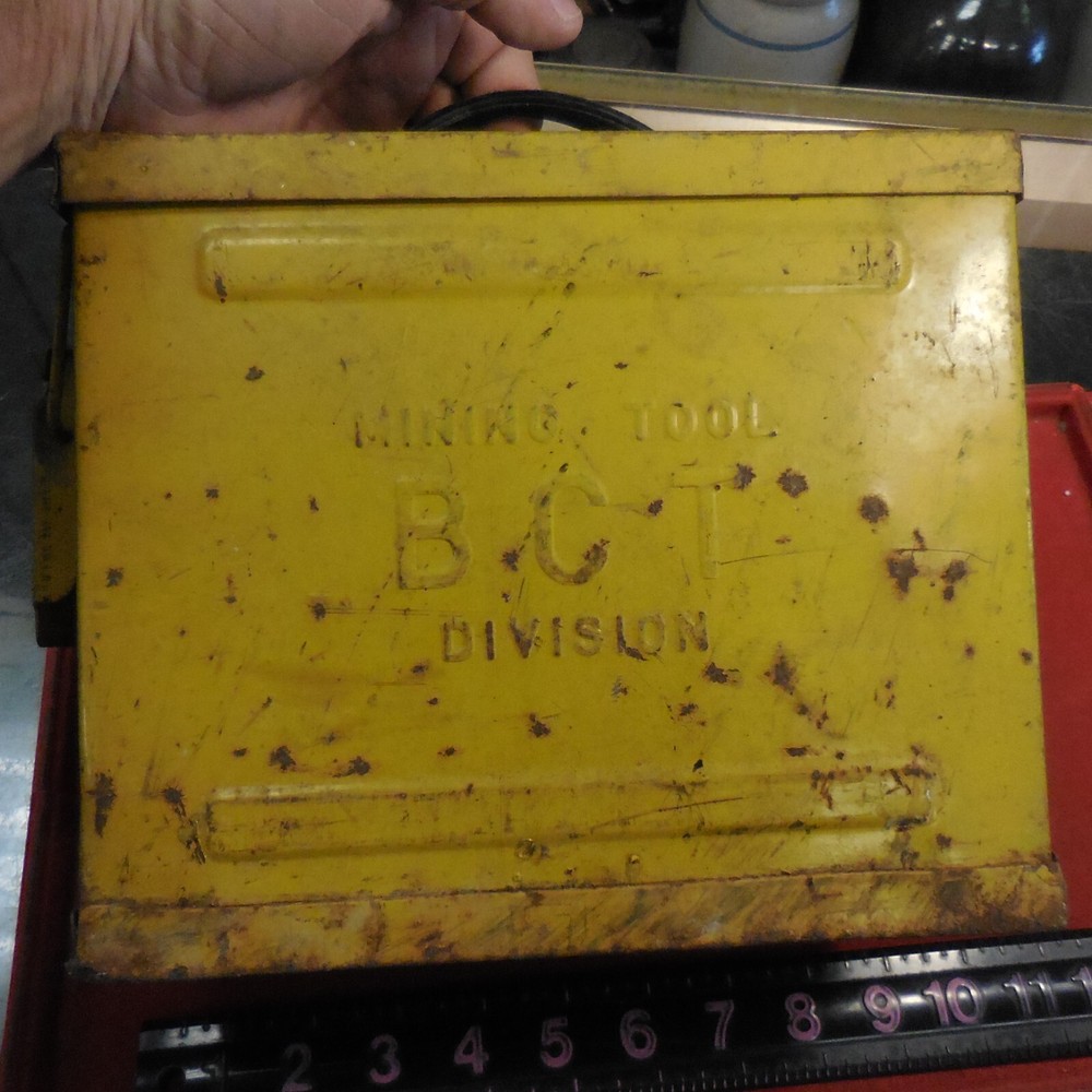BCT Mining Tool Division Steel Ammo Box style Storage Box #SP