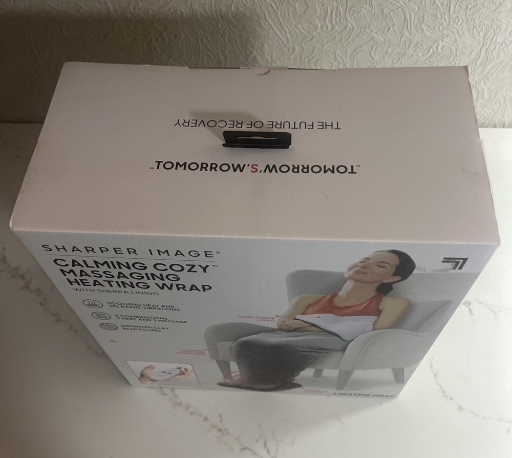 Sharper Image Electric Heating Blanket - Gray