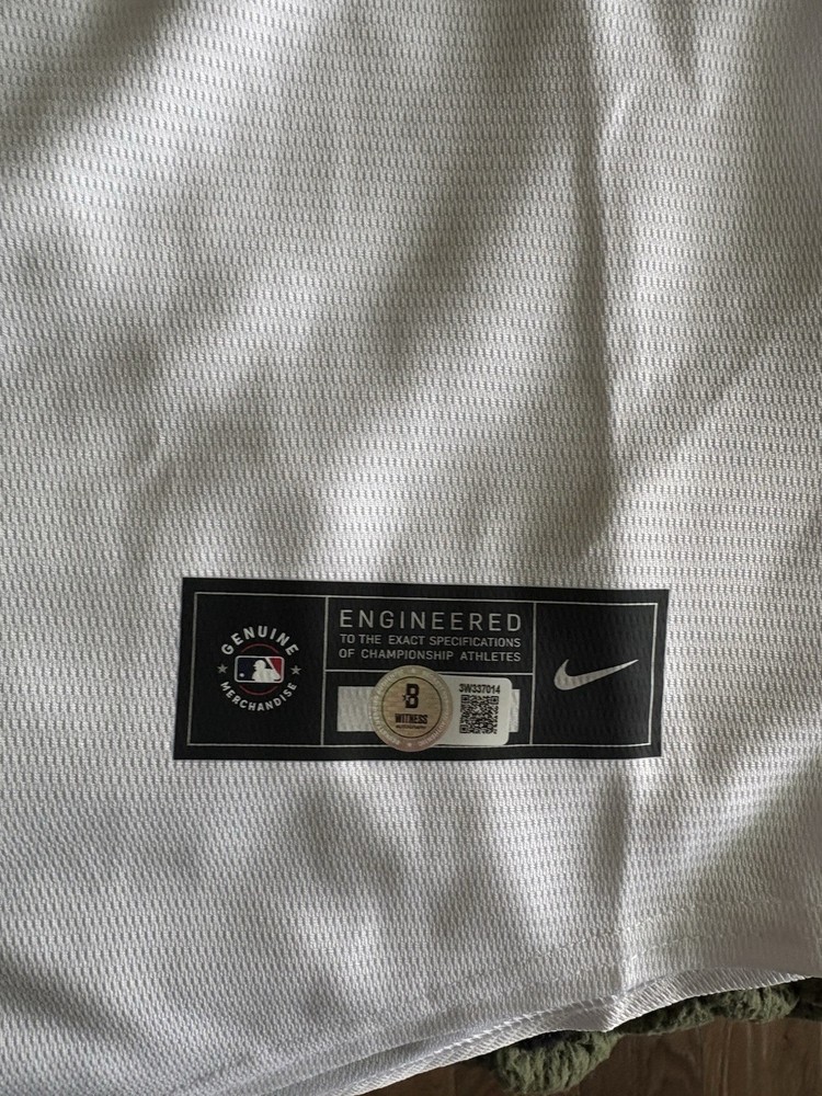 Tony Larussa Signed Authentic Nike Jersey