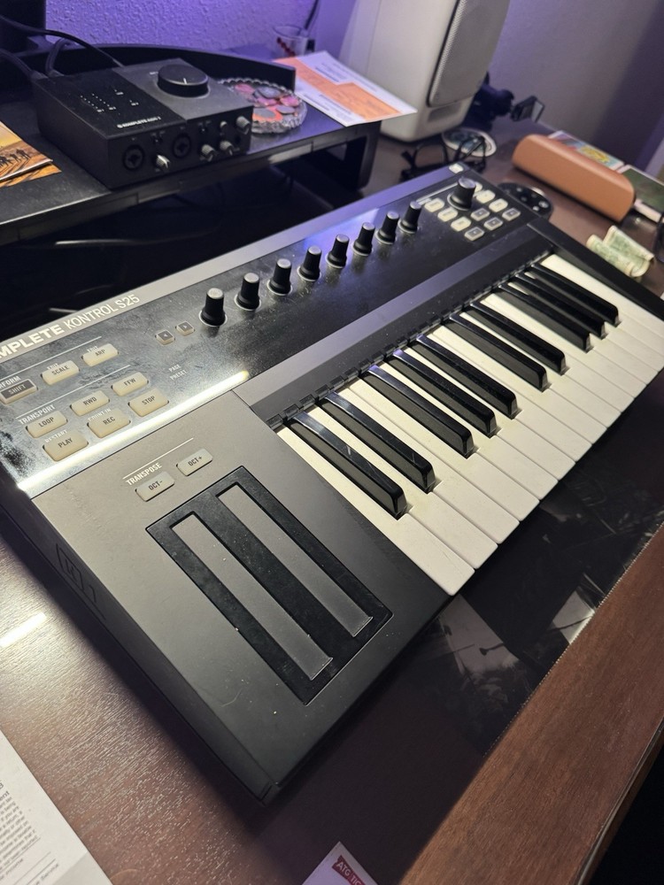 Native Instruments Komplete Kontrol S25 Semi-Weighted Keyboard Controller
