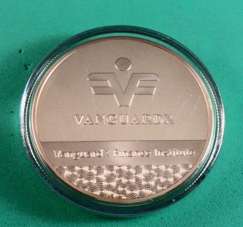 CHALLENGE COIN:  VANGUARDX  VX MIND